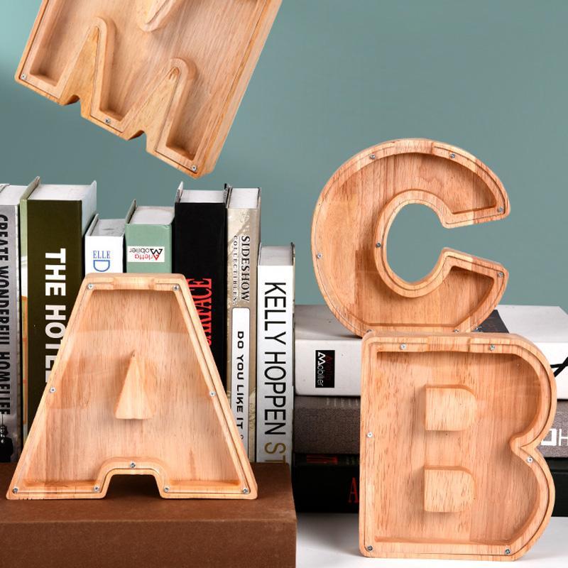 Customisable Letter Money Box - Learning & Saving Combined
