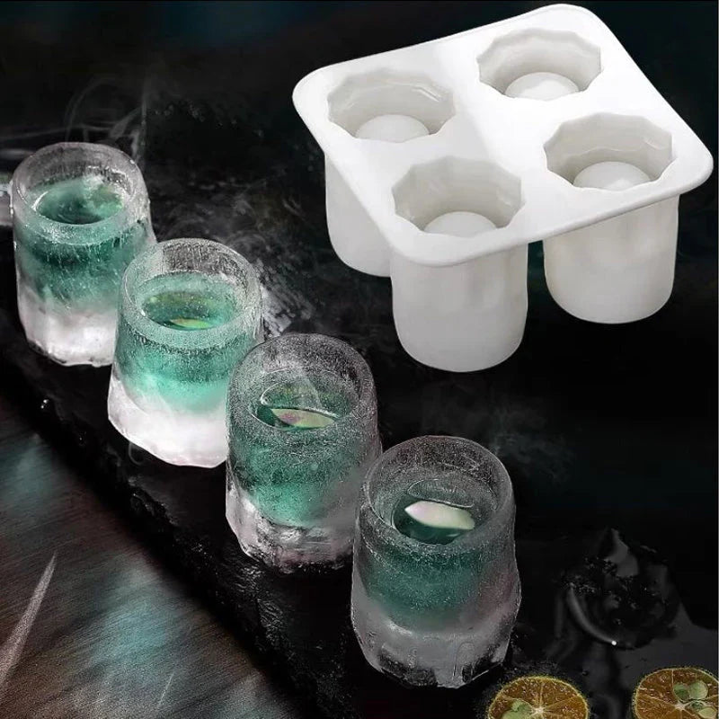 Icy Shot Mould - Reusable Ice Glass Mould