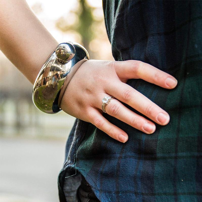Wristband Bottle for Stylish Drinks