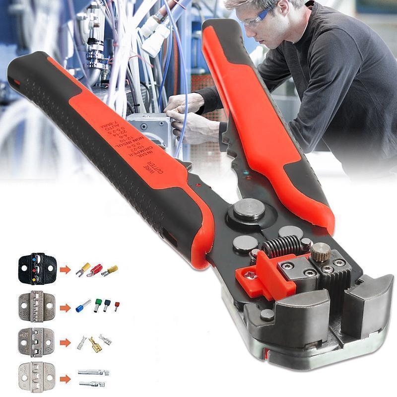 Precision Wire Strippers with Adjustment Mechanism