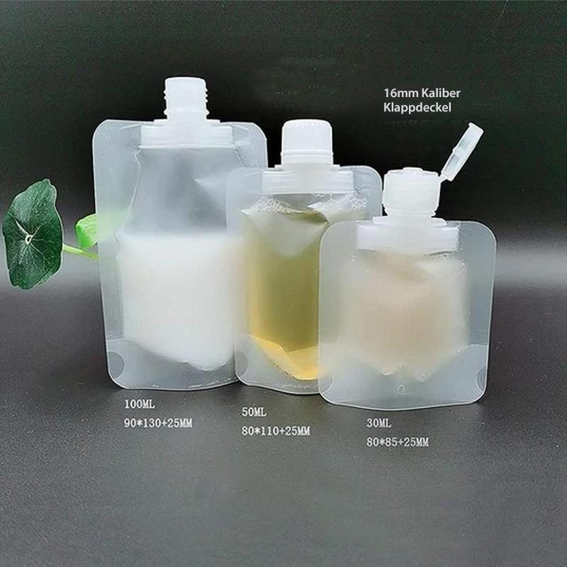 Practical Travel Liquid Bags - Set of 10 for on the Go