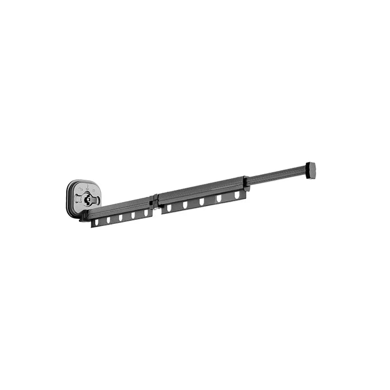 Wall - Mounted Clothes Rack with Folding Mechanism