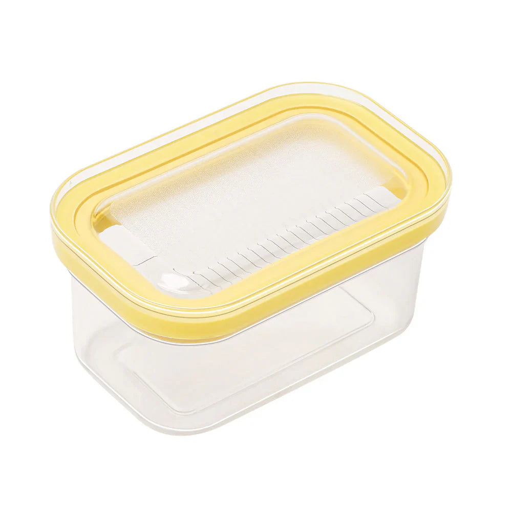 Butter Dish with Integrated Cutting System