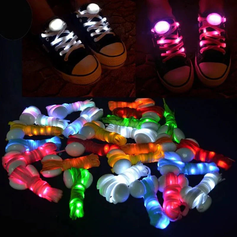 Luminous Led Laces - for a Radiant Appearance at Night