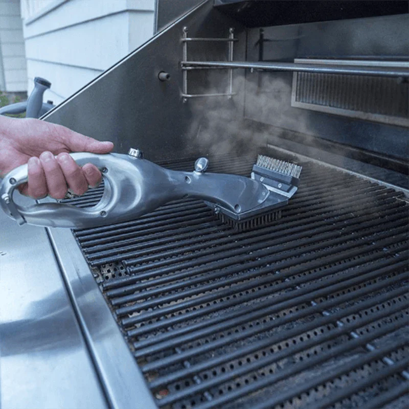 Grill Brush Deluxe Steam Cleaner