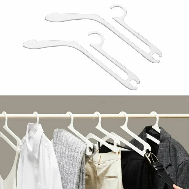 Space - Saving Clothes Organiser with Non - Slip Hurdle Design