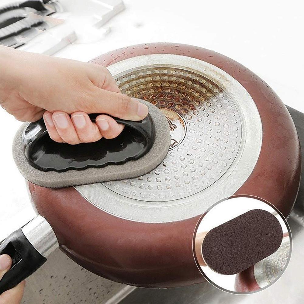 Sponge Brush with Handle for Effortless Cleaning
