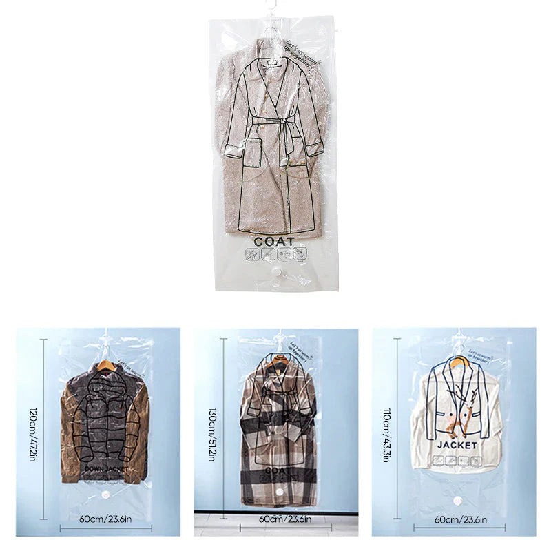 Hanging Garment Vacuum Storage Bags