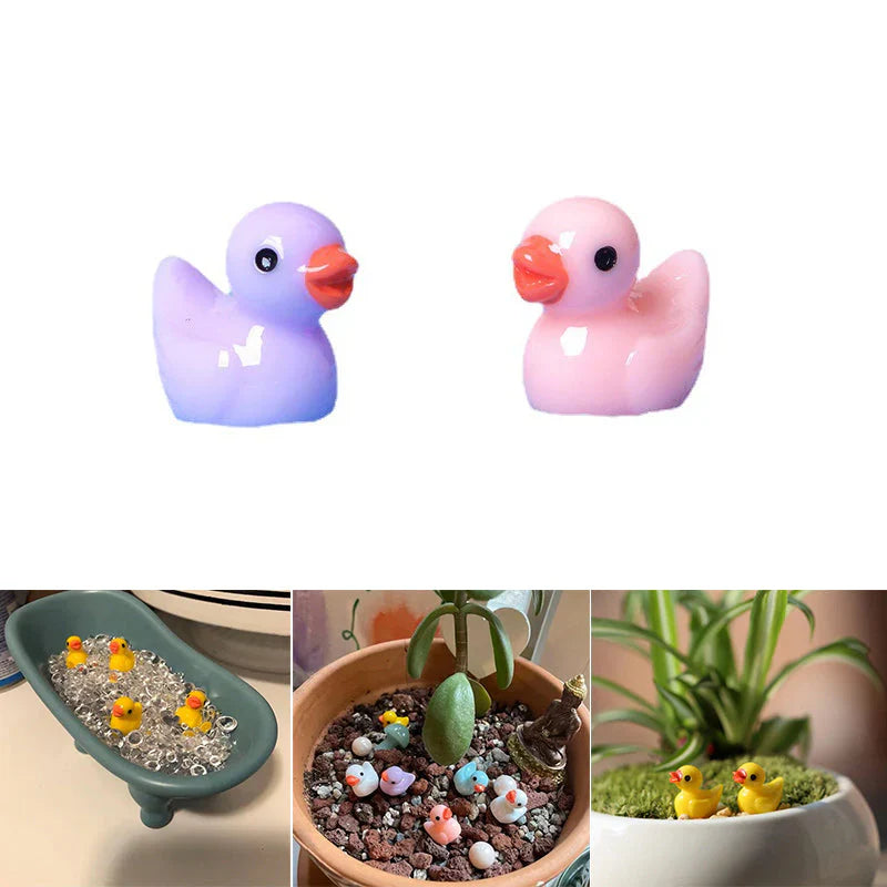 Mini Yellow Duck Decoration