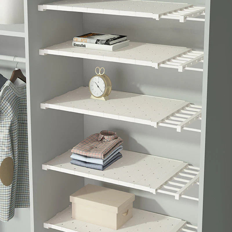 Flexible Telescopic Shelf - Simple Storage Space Without Drilling