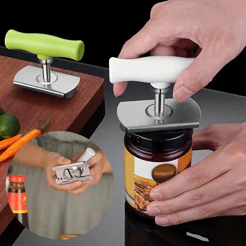 Flexible rotation - Adjustable Jar and Can Opener Made of Stainless Steel