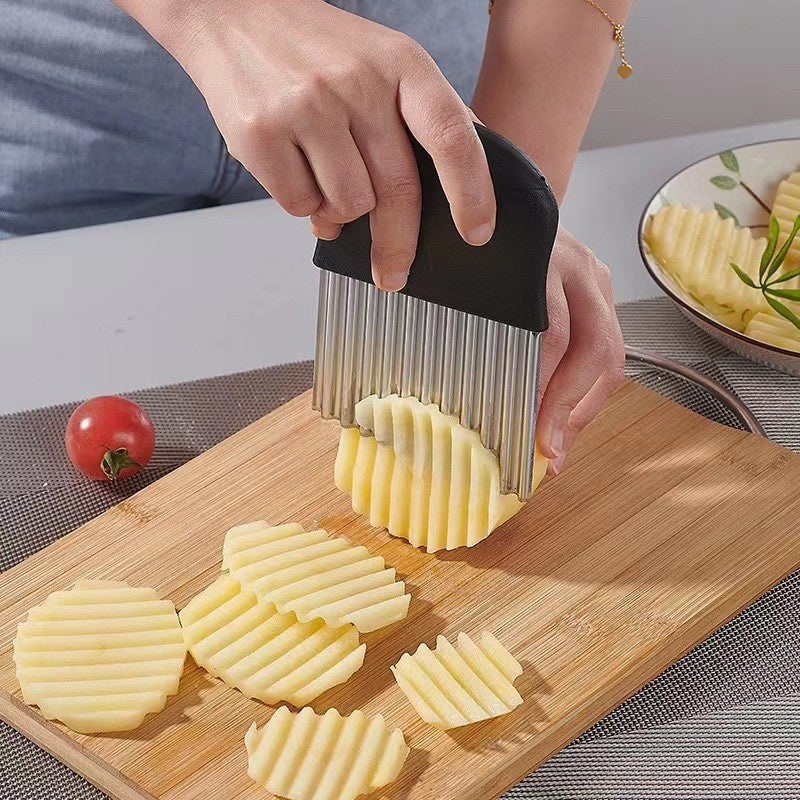 Corrugated Knife for Vegetables - Perfect Cuts for Creative Dishes