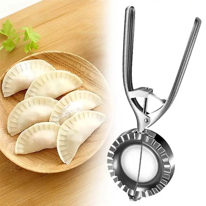 Stainless Steel Dumpling Press - Perfect for Homemade Dumplings!
