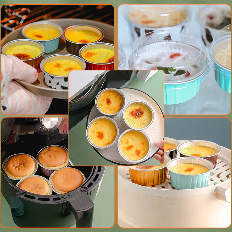 Practical Aluminium Baking Tins - Perfect for Baking, Grilling & Cooking!