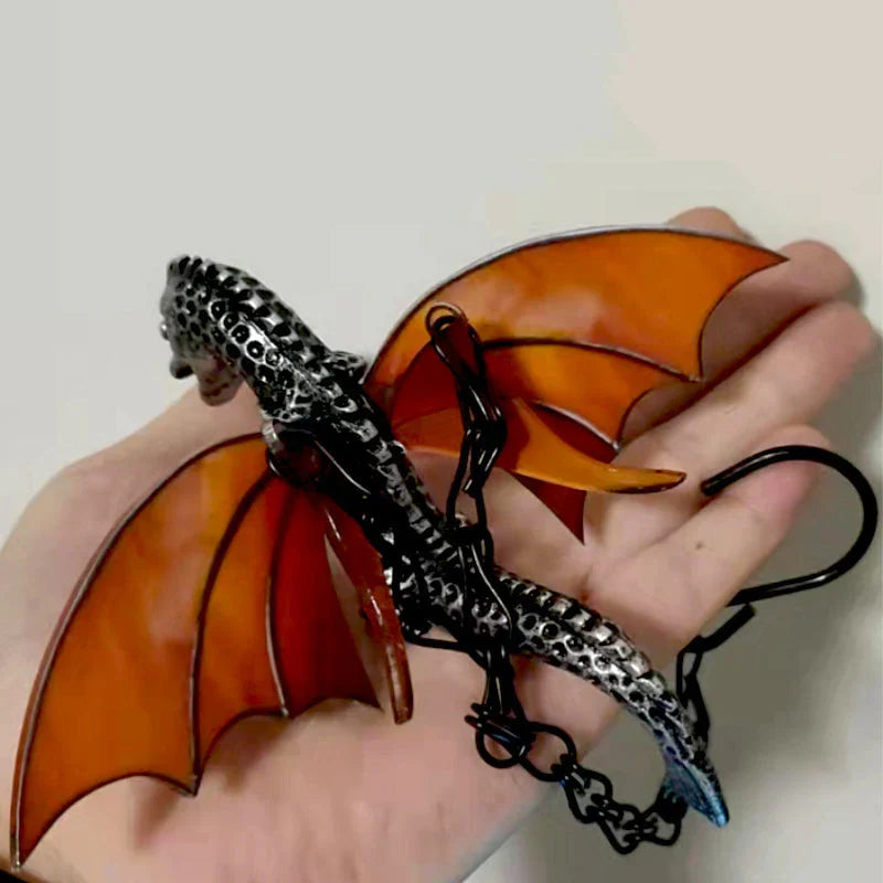 Colourful Hanging Dragon Figure