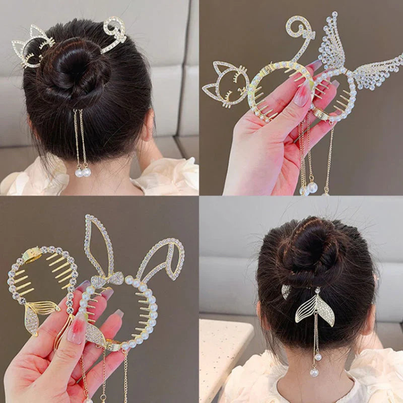 Elegant Hair Clip for Buns