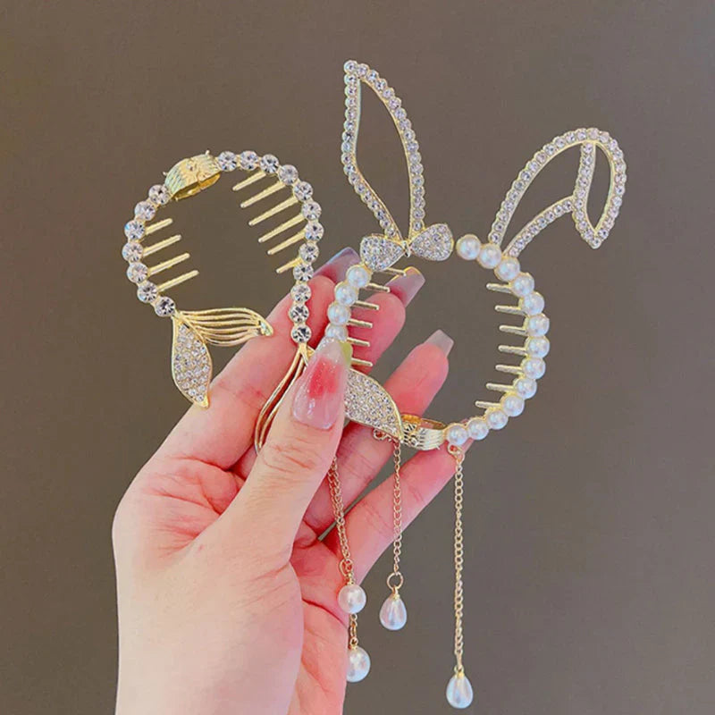 Elegant Hair Clip for Buns