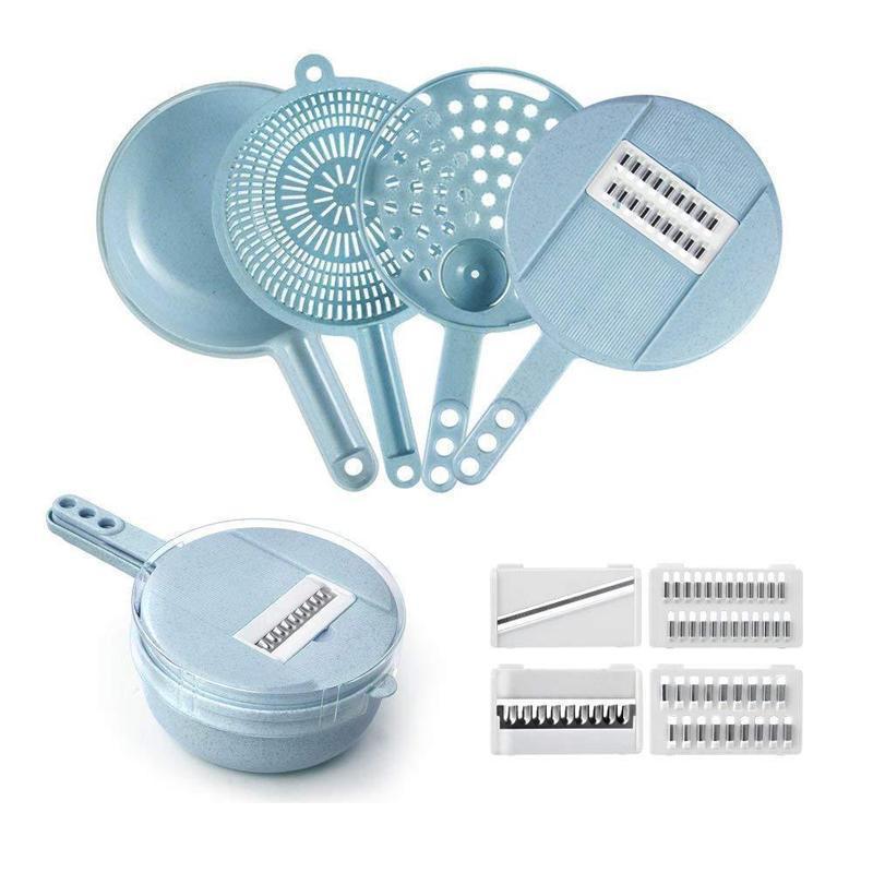 9 - In-1 Multifunctional Vegetable Cutter Set