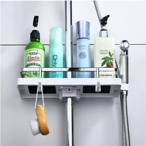 Practical Shower Rack for Bars - Everything Neatly Stowed Away