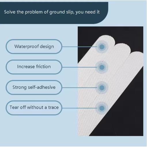 Non - Slip Bathroom Stickers - Safety for the Bath, Shower and More!