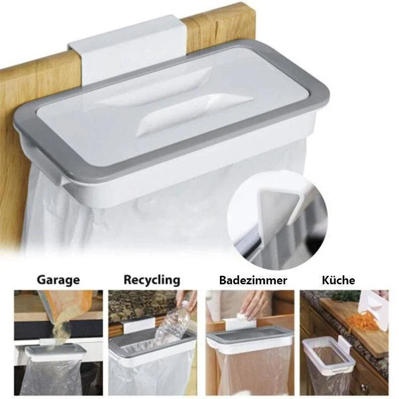 Compact Bin Liner Holder for on the Go