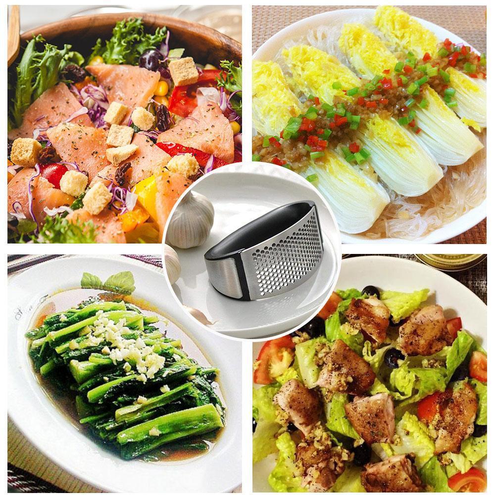 Garlic - power - Ergonomic Stainless Steel Garlic Press
