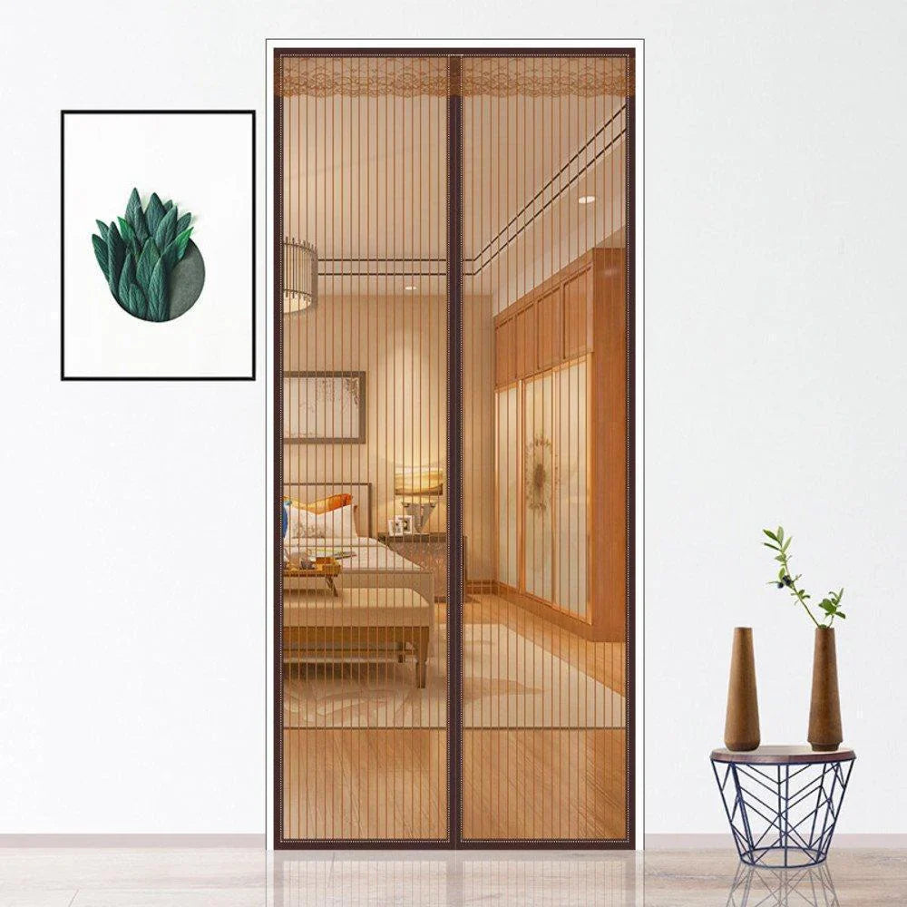 Insect - Repellent Mesh Door Curtain - Effective Protection for Your Home