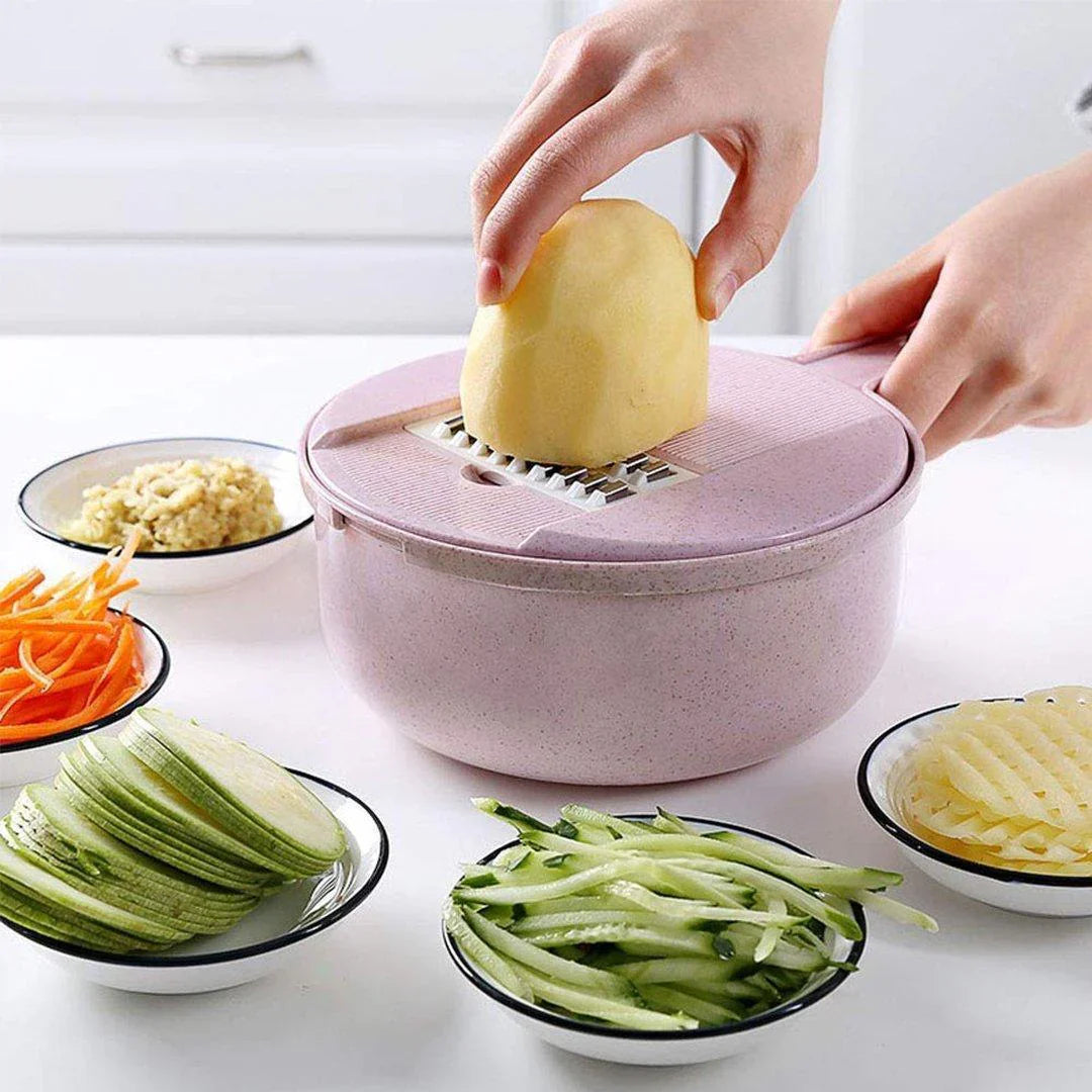9 - In-1 Multifunctional Vegetable Cutter Set