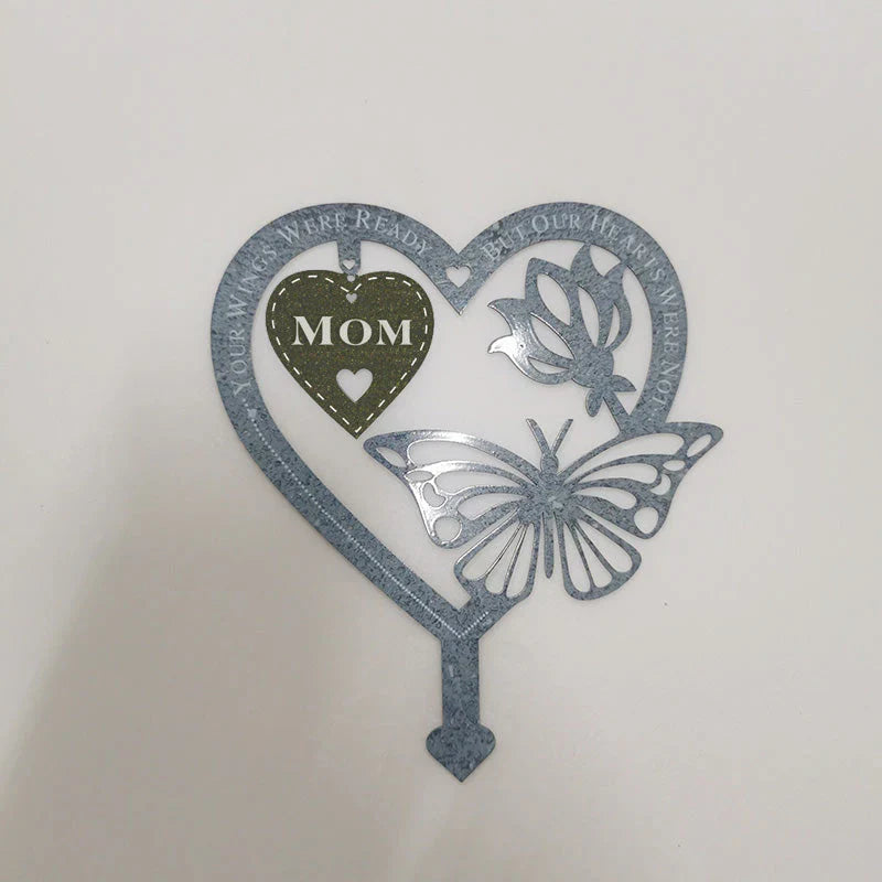 Memory Butterfly Decoration with Heart