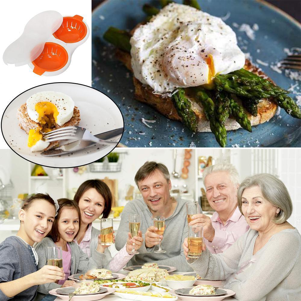 Microwave Egg Cooker for Steamed Eggs - Perfect for a Quick Treat