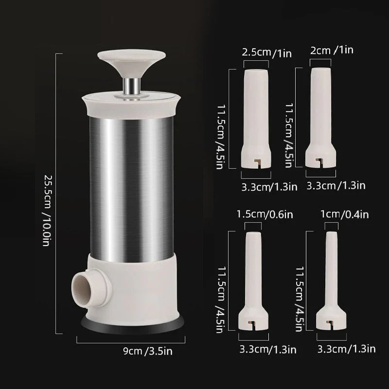 Homemade Sausage Press