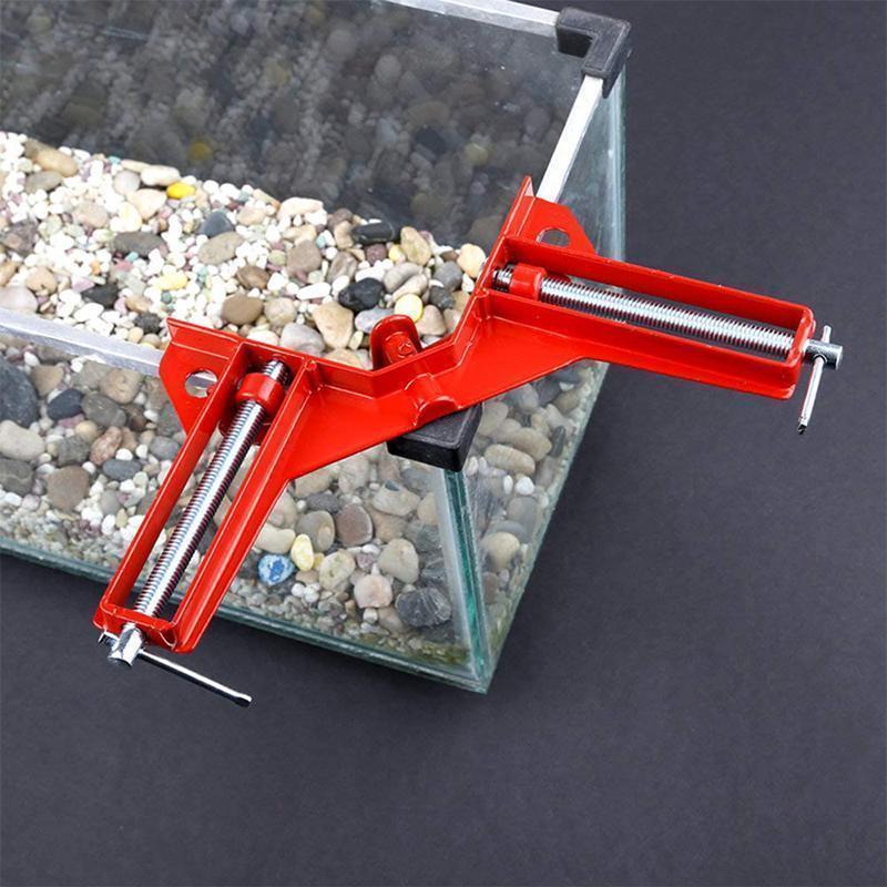 90 ° Right - Angled Fixed Clamp - the Perfect Helper for Your Wood and Craft Projects!