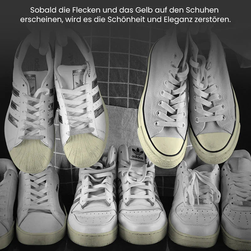 Shoe Whitening Gel - Radiant Cleanliness for Your Trainers!