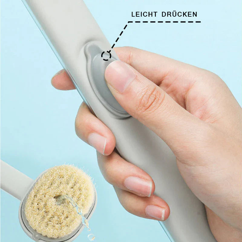 Gentle Shower Brush with Long Handle
