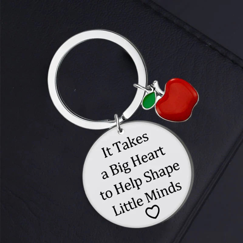 Motivating Keyring Pendant - Daily Inspiration Always with You