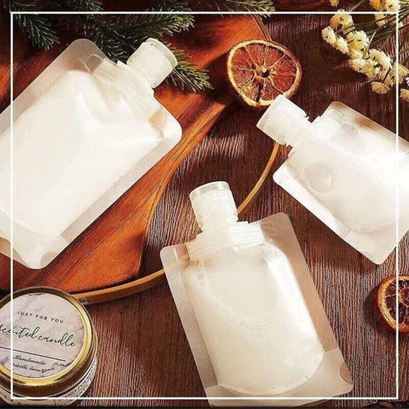 Practical Travel Liquid Bags - Set of 10 for on the Go