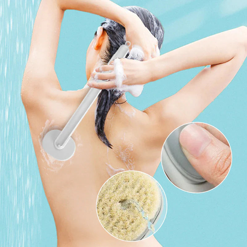 Gentle Shower Brush with Long Handle