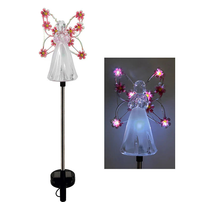 Waterproof Solar Angel Lamp - a Symbol of Remembrance & Hope