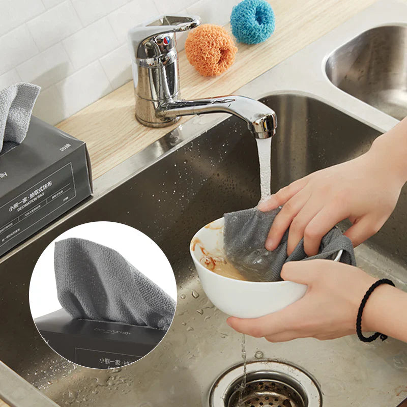 Reusable Microfibre Cleaning Cloths - Perfect for Every Household!