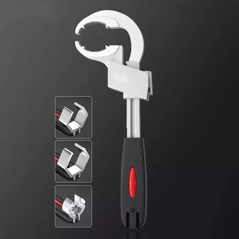 Flexible Double Open - End Spanner - Suitable for Any Screw Size