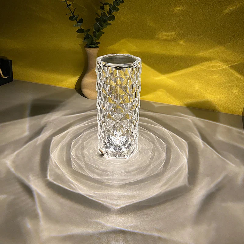 Romantic Crystal Table Lamp - Elegance and Style for Your Home