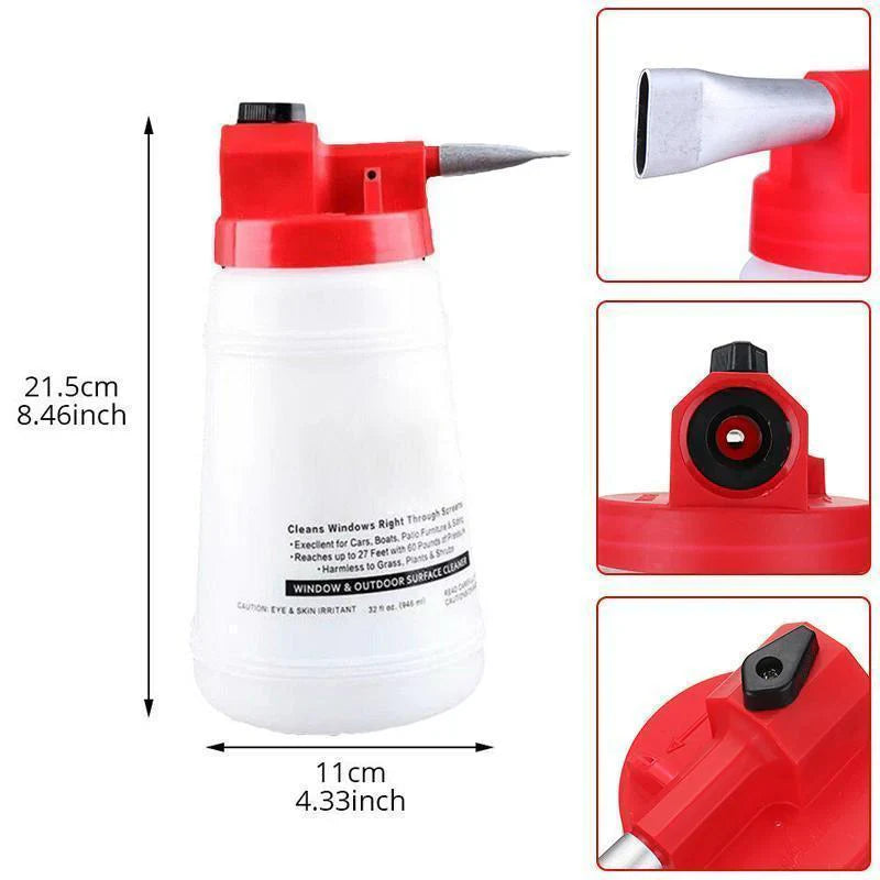 All - Purpose Window and Surface Cleaner with Garden Hose Connection