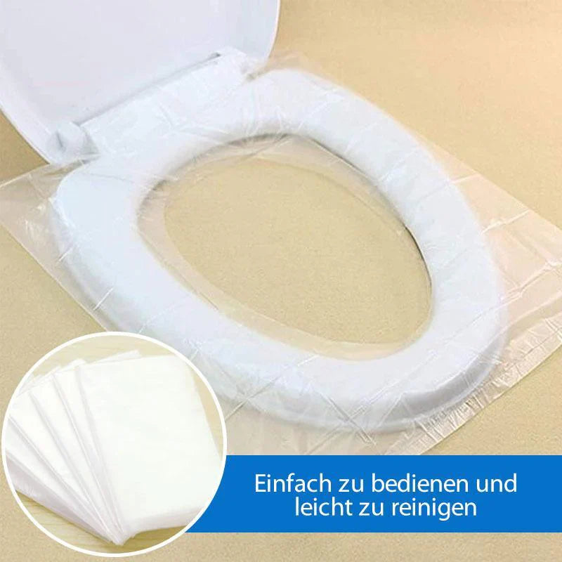Disposable Toilet Seat Protectors (50 Pieces)