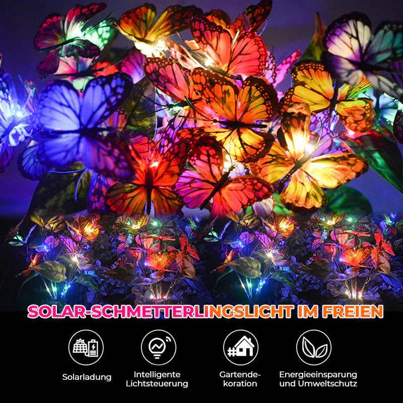 Solar Butterfly Lights for the Garden
