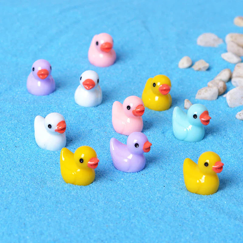 Mini Yellow Duck Decoration