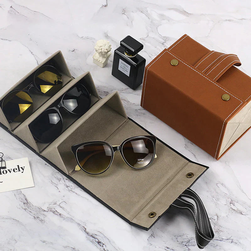 Practical Spectacle Storage with Multiple Compartments