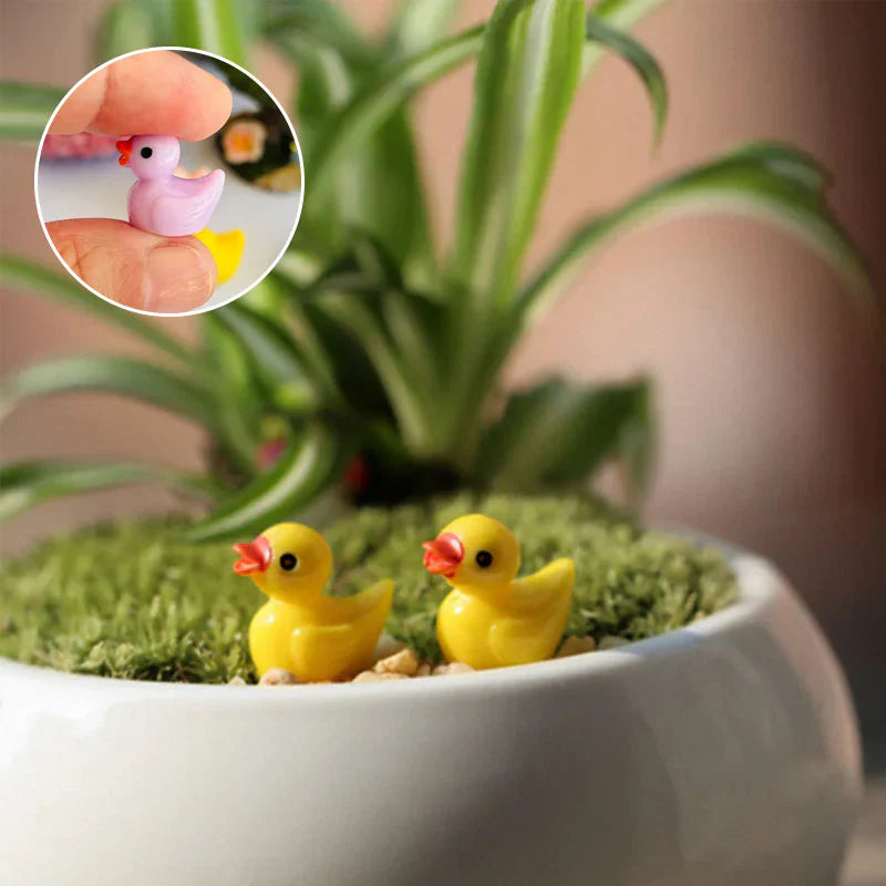 Mini Yellow Duck Decoration