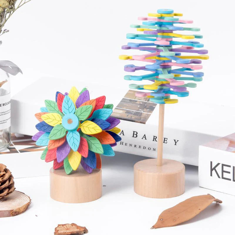 Magical Rotating Toy - Relaxation and Decoration in One