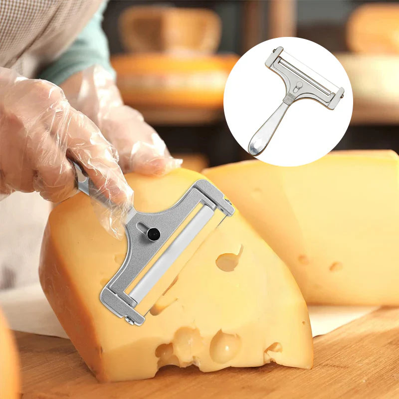 Stainless Steel Cheese Slicer for Precise Cutting