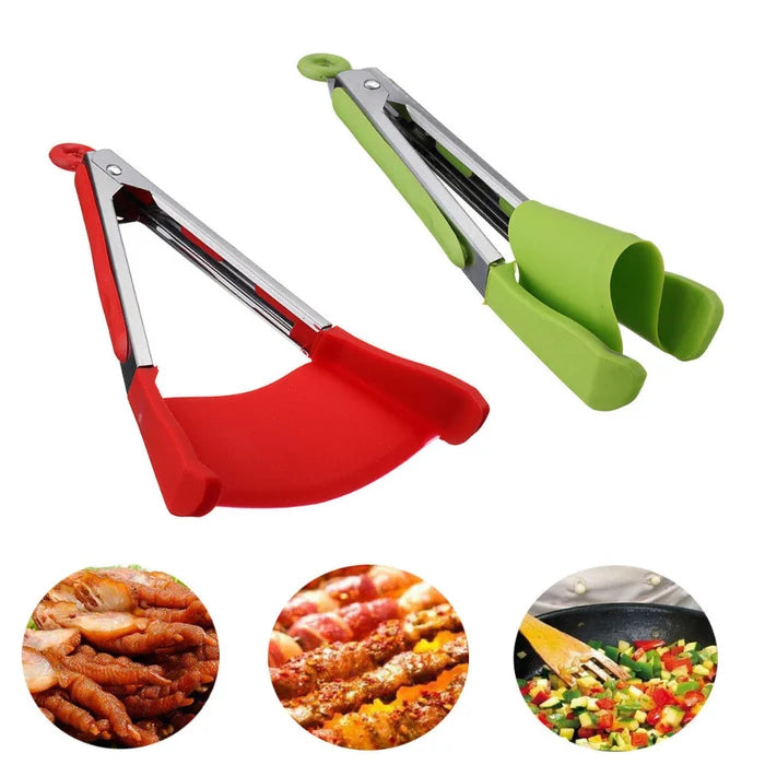 2 - In-1 Spatula & Tongs - Simply Turn Around